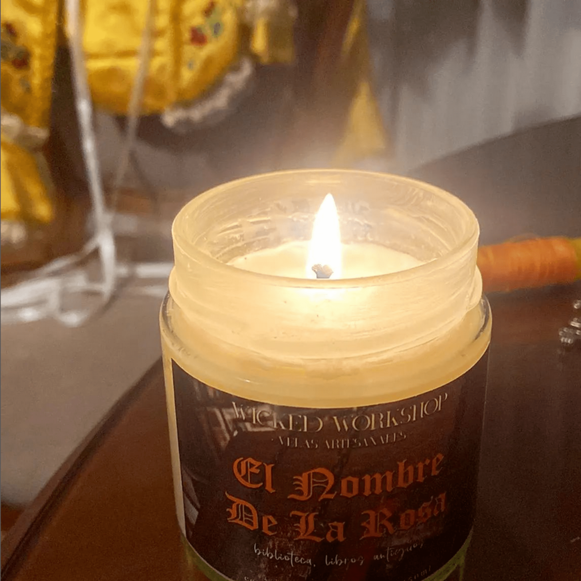 Vela El Nombre de la Rosa - 2