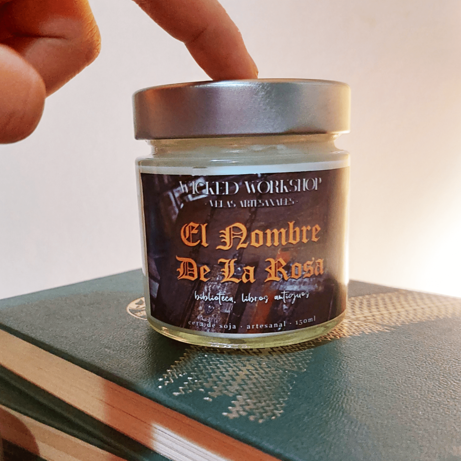 Vela El Nombre de la Rosa - 3