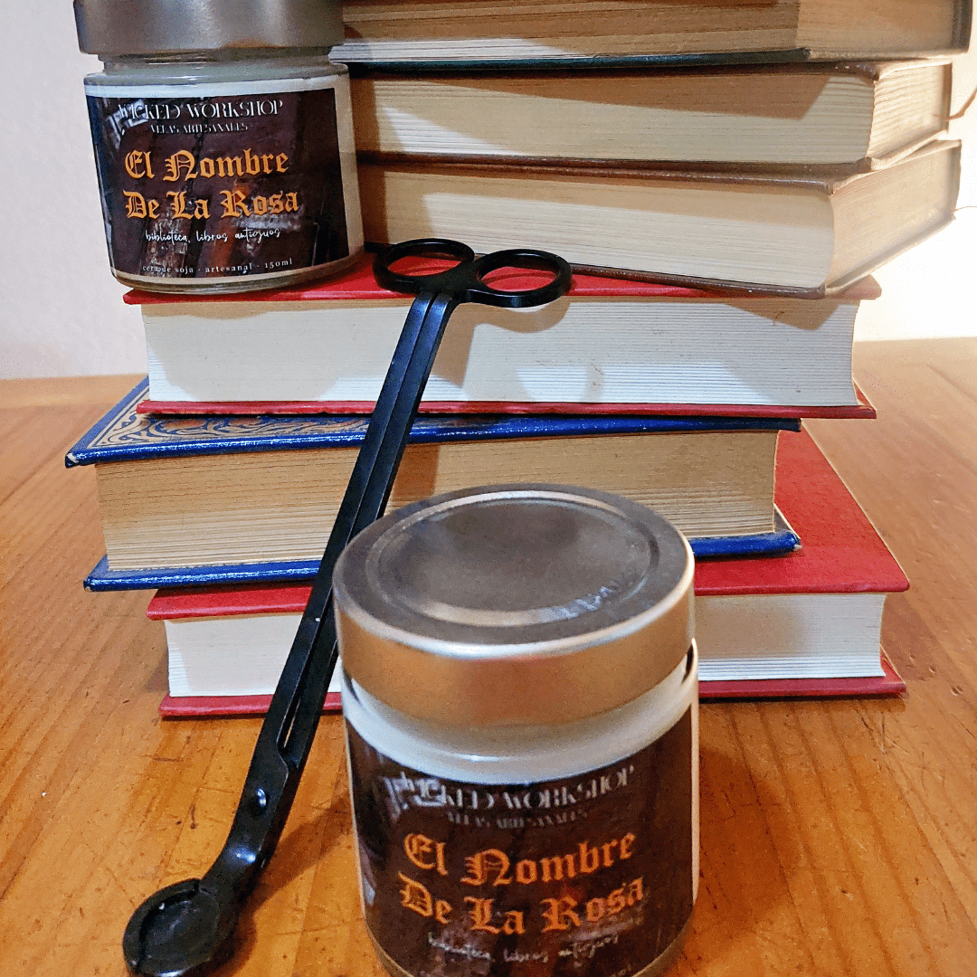 Vela El Nombre de la Rosa - 5